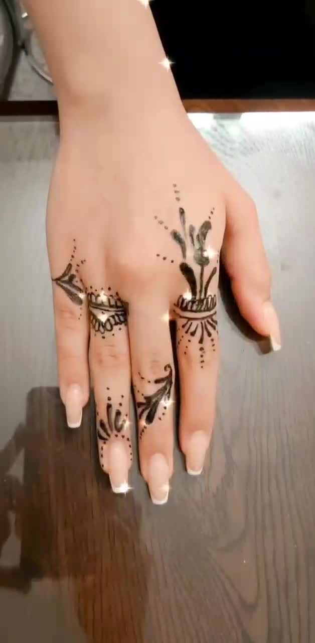حنا هندی بدون شابلون