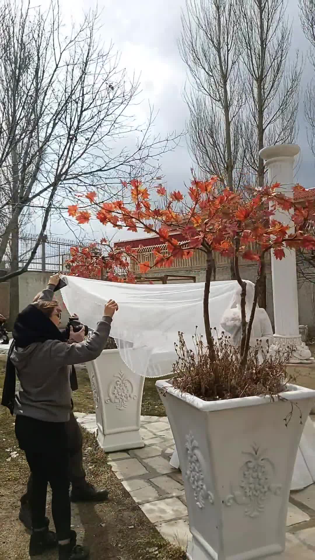 باغ عروس آرین پشت صحنه استودیو آرین