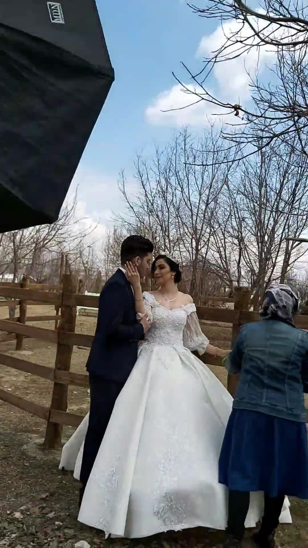 باغ عروس آرین پشت صحنه استودیو آرین تبریز