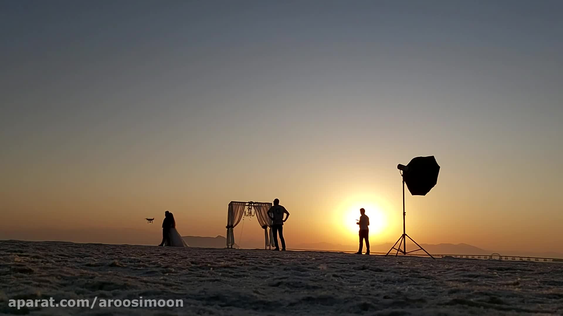 پشت صحنه کلیپ فرمالیته عروس آتلیه آرین تبریز