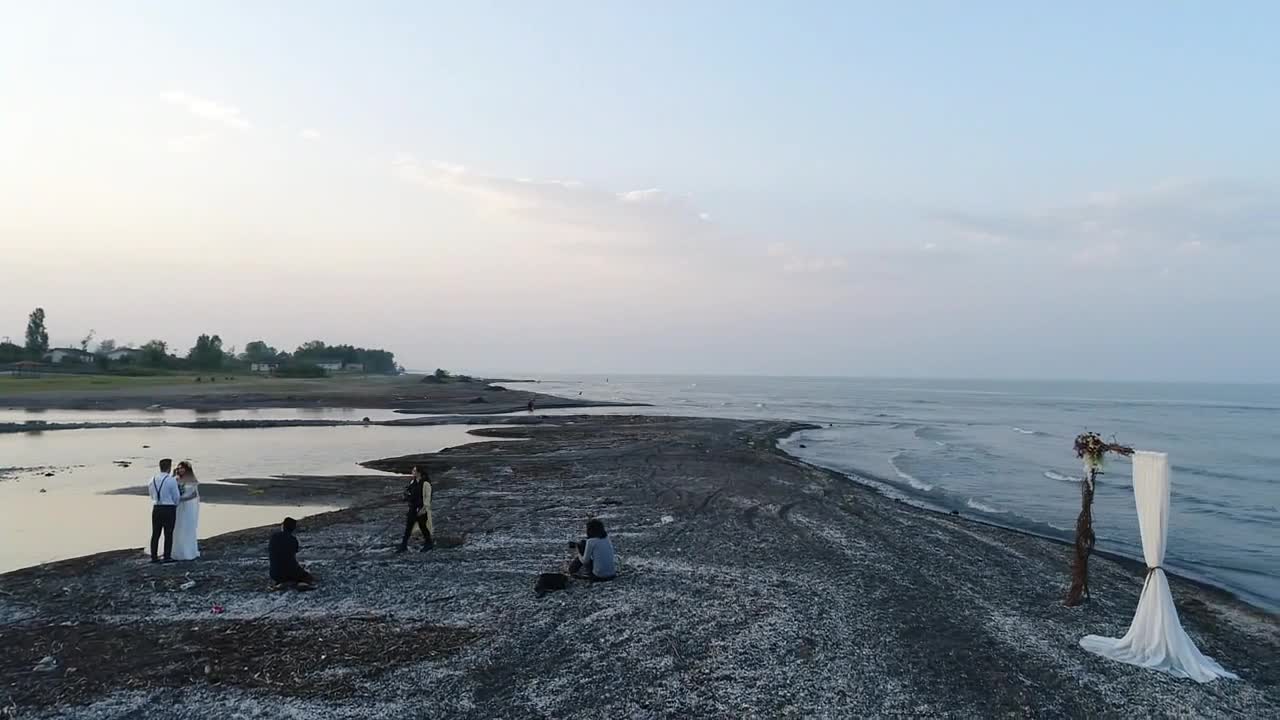 تصویر هوایی شمال _پشت صحنه اکیپ استودیو آرین تبریز