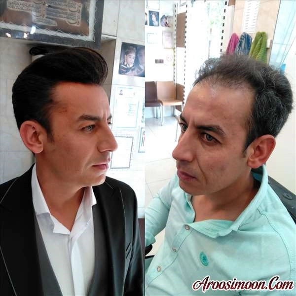 گریم حرفه ای داماد در اصفهان