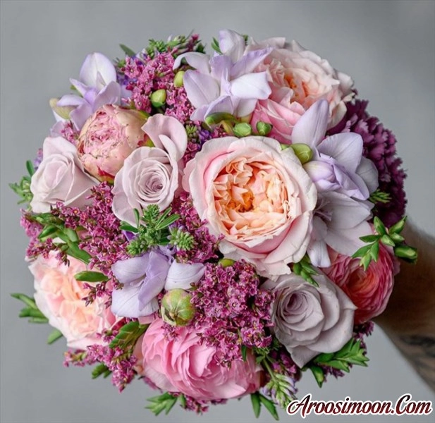 دسته گل عروس