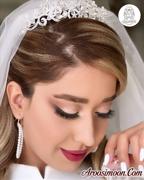 میکاپ عروس مریم عباسی اصفهان