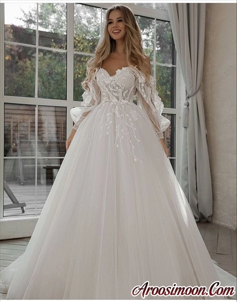 لباس عروس اروپایی
