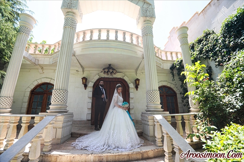 عکاسی عروس و داماد در عمارت