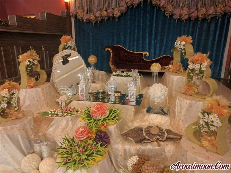 محل چیدمان سفره عقد
