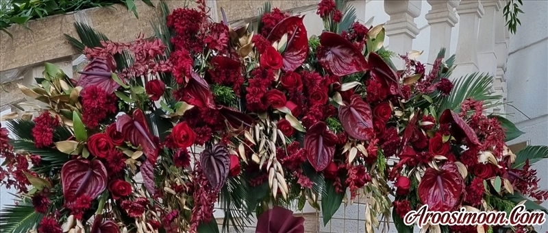  سفره عقد و تزئینات سارا عدلی اصفهان