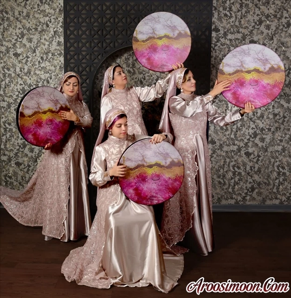 لباس صورتی دفنوازان مهساز قم