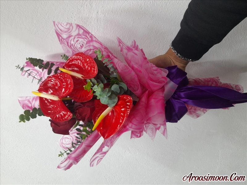 دسته گل آنتریوم