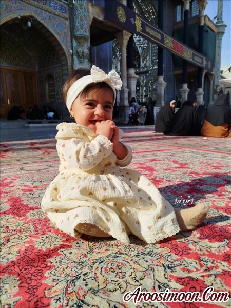 عکاسی کودک در حرم 