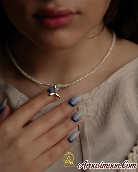 گردنبند مروارید دم وال 