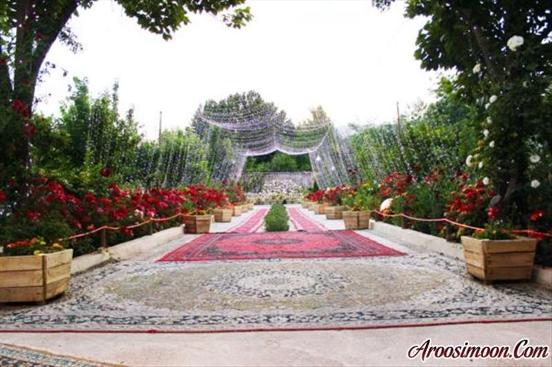 باغ تالار توت فرنگی شیراز