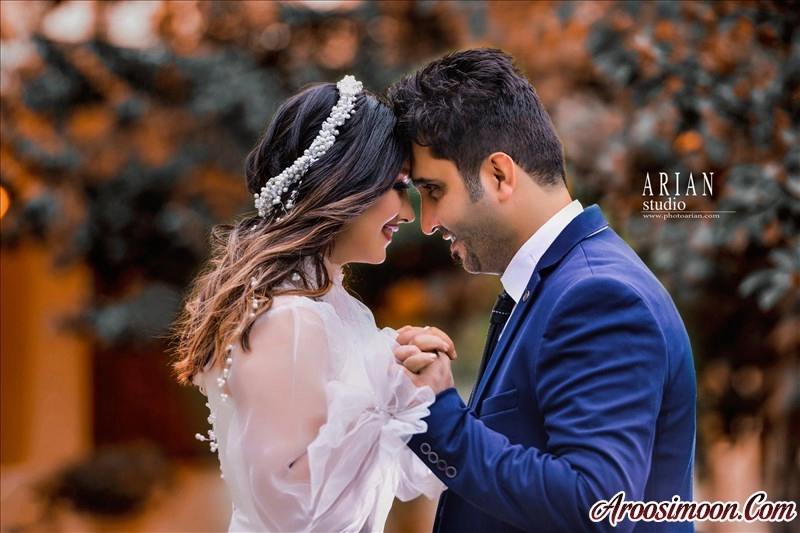 عروس و داماد 👰🏻🤵🏻 استودیو آرین تبریز